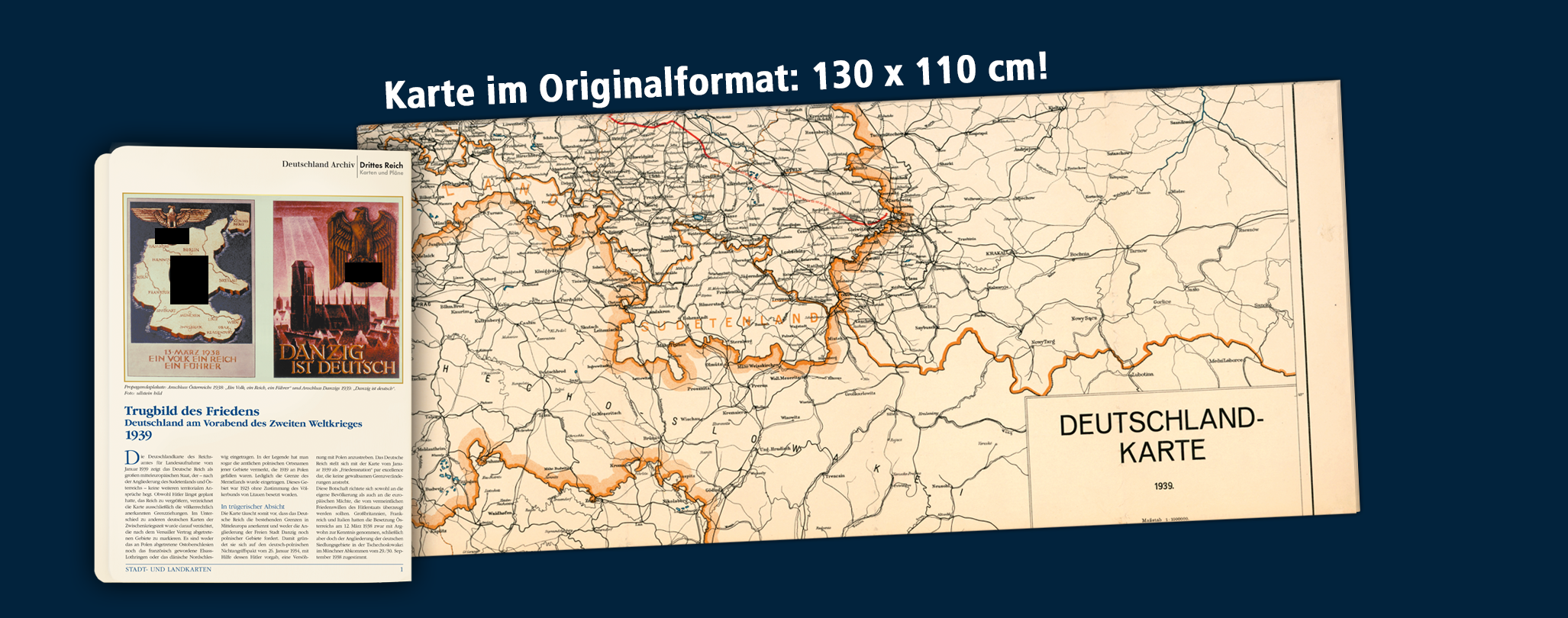 Lange unter Verschluss gehaltene Karten und Pläne aus dem Dritten Reich