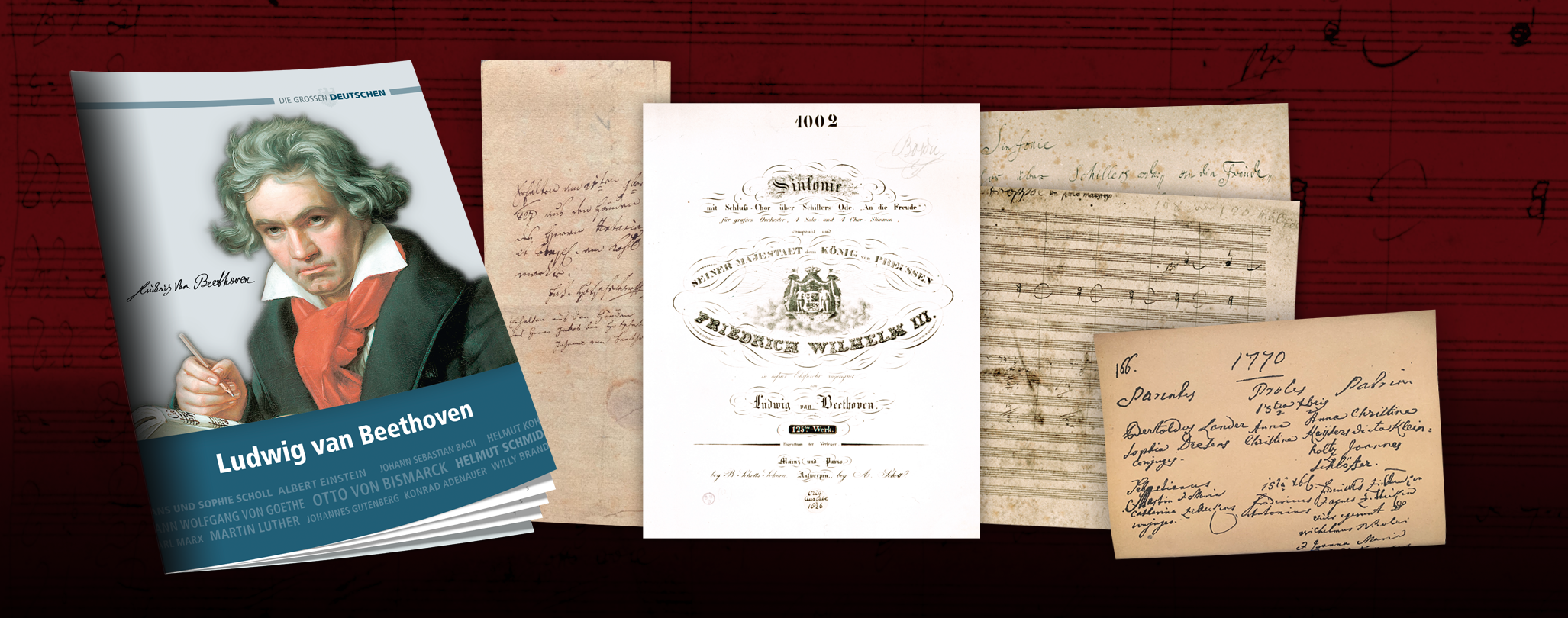 Zur Würdigung des Lebenswerks - Die Gedenk-Edition der Großen Deutschen
