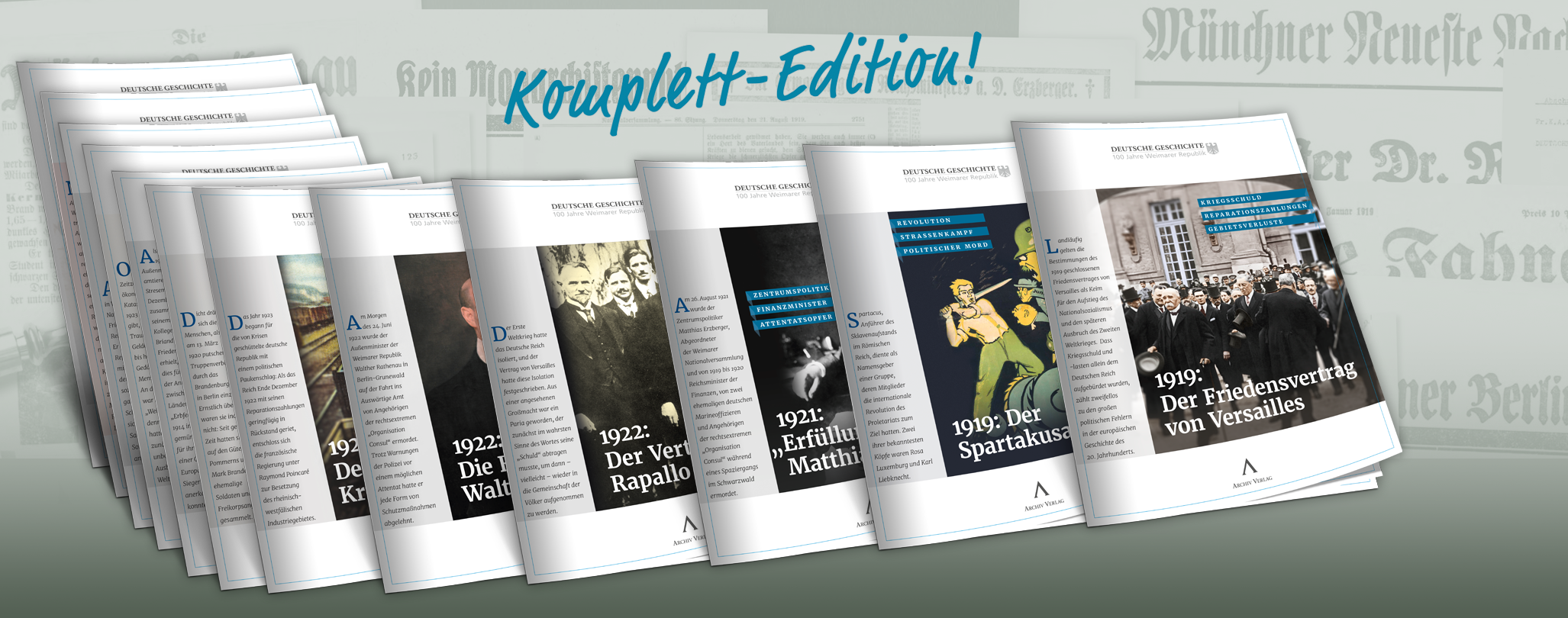 Komplett-Edition "Die Weimarer Republik"