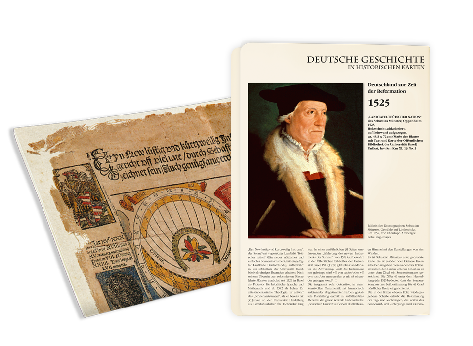 Ihre 2. Lieferung:   »Deutschland zur Zeit der Reformation, 1525« 