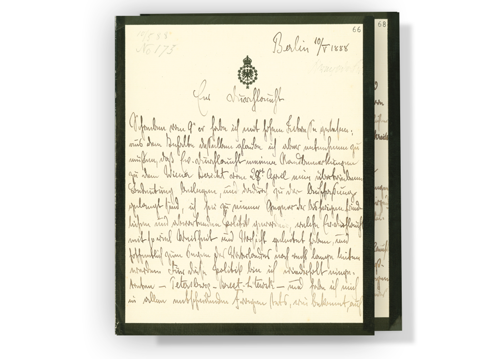  Die Proklamation Wilhelms II. vom 18. Juni 1888, erschienen in: "Wöchentliche Anzeigen für das Fürstbistum Ratzeburg" am 22. Juni 1888