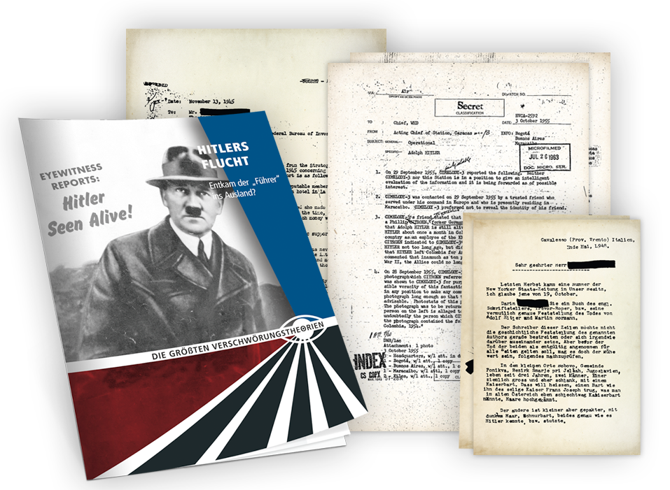 »Hitlers Flucht - Entkam der "Führer" ins Ausland?«