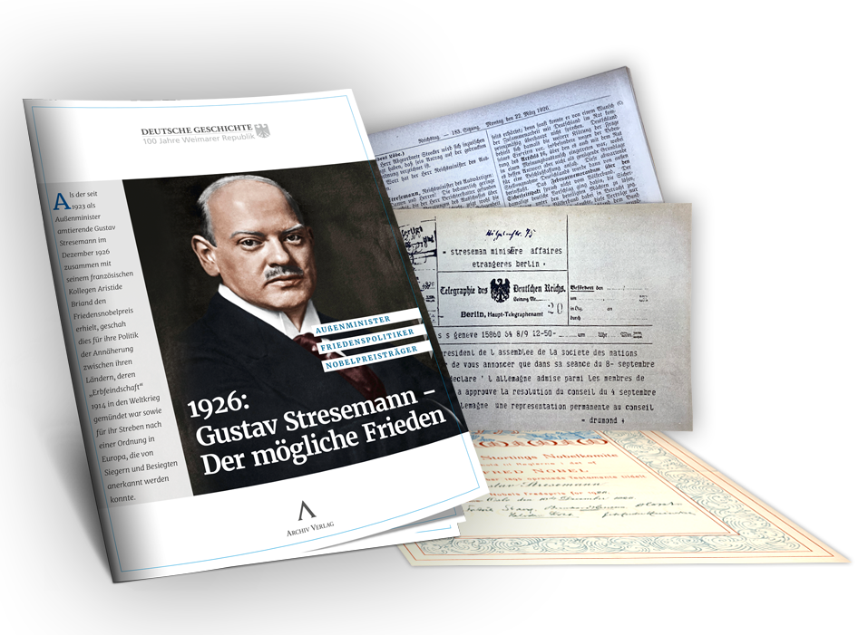 »Gustav Stresemann, 1926«