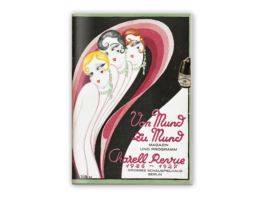Programmheft der Revue »Von Mund zu Mund« von Erik Charell 1926 (50 Seiten)