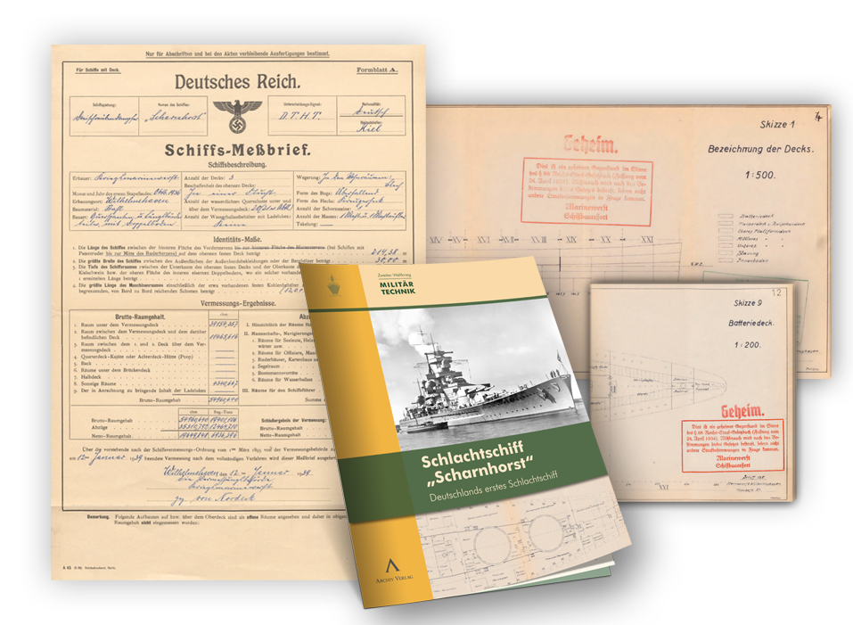 Ihre 2. Lieferung: »Schlachtschiff  "Scharnhorst" - Deutschlands erstes Schlachtschiff«