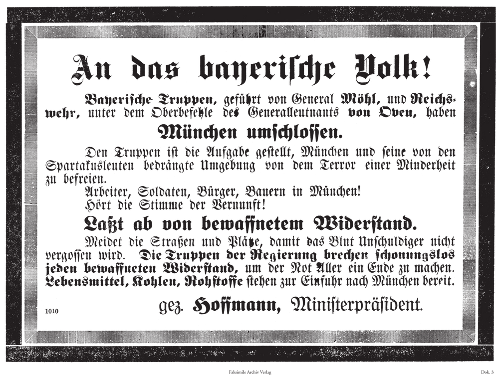 1918/19 - Revolution in Bayern (BG 1918/00511).