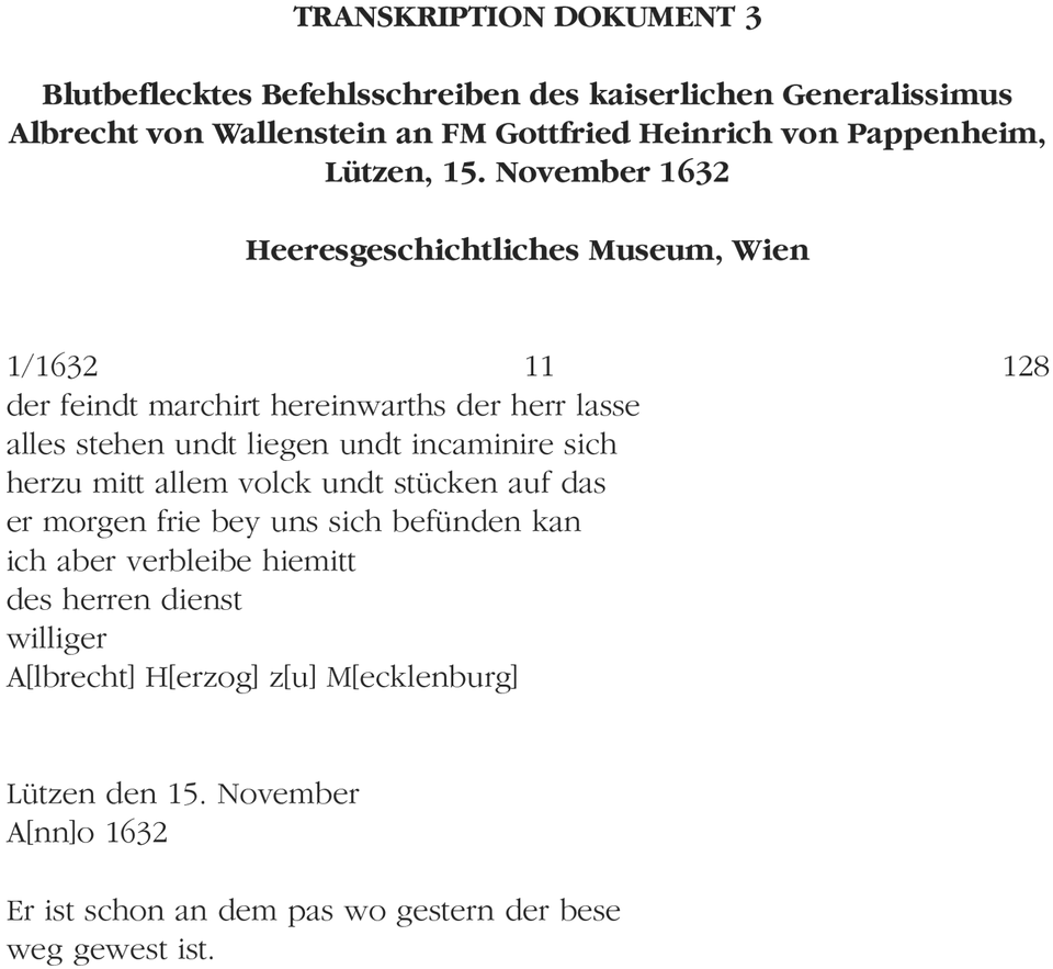 Lützen Dokument 3