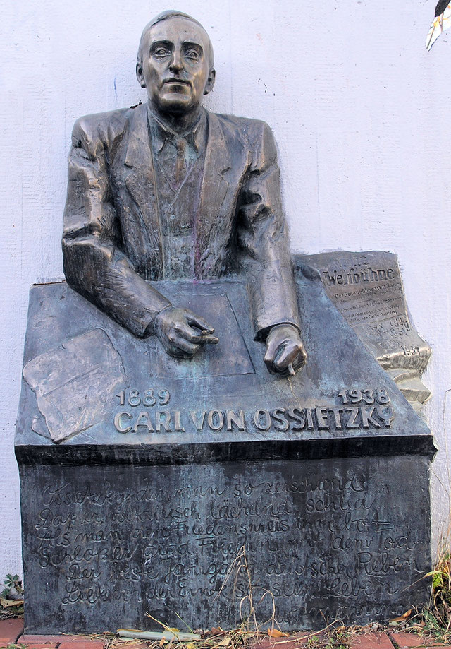 Carl-von-Ossietzky-Denkmal in Berlin-Kreuzberg