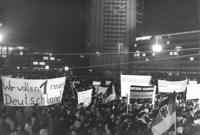 Montagsdemonstration in Leipzig