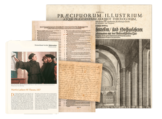 Beginnen Sie jetzt Ihre Sammlung zur Reformation mit den 95 Thesen Luthers!