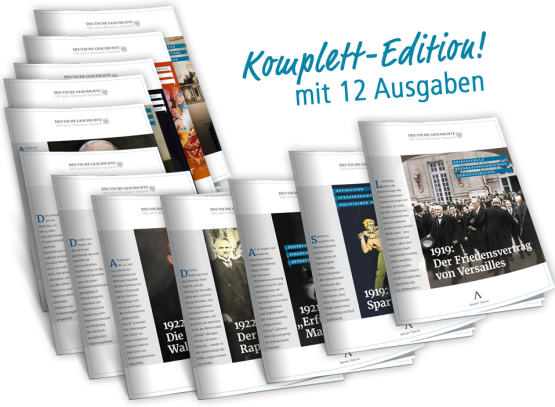 Einmaliger Einblick in die wichtigsten Ereignisse der Weimarer Republik! 