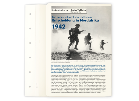 Dokumenten-Mappe mit ergänzenden Informationen und Bildmaterial