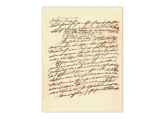 Der Kaiserbrief Ludwigs II. vom 3. Dezember 1870