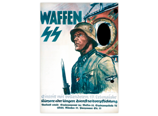 Werbeplakat Eintritt Waffen SS