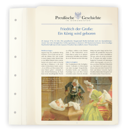 Dokumenten-Mappe "Friedrich der Große"